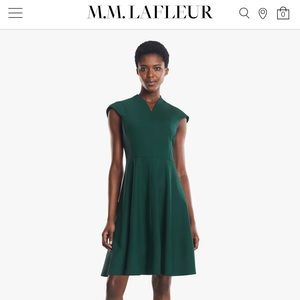 MM LaFleur Ruth Dress in Viridian Green, NWT Size 6